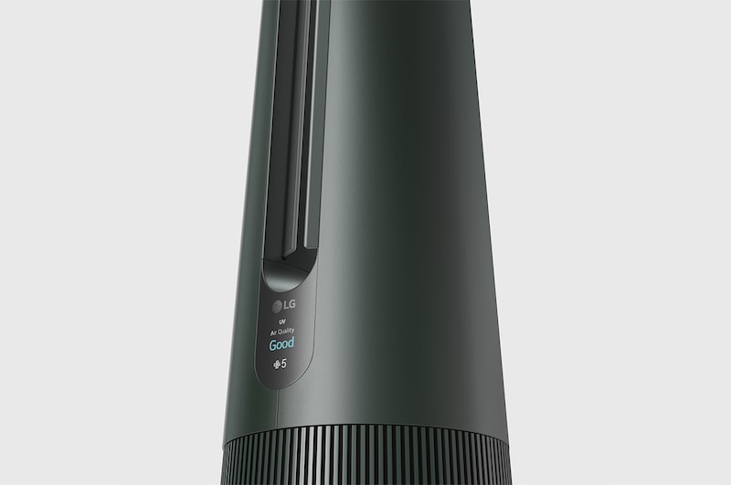 LG PuriCare™ AeroTower 風革機 - 三合一涼暖系列｜Objet Collection<sup>®</sup> (石墨綠), FS151PGE0