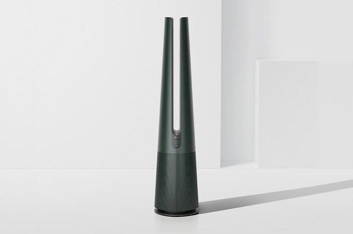 LG PuriCare™ AeroTower 風革機 - 三合一涼暖系列｜Objet Collection<sup>®</sup> (石墨綠), FS151PGE0