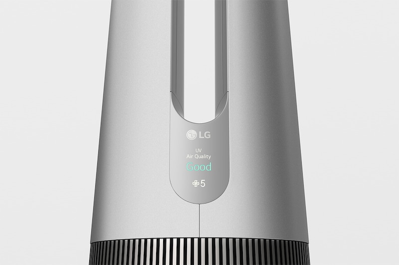 LG PuriCare™ AeroTower 風革機 - 二合一 (雪霧銀), FS151PSF0
