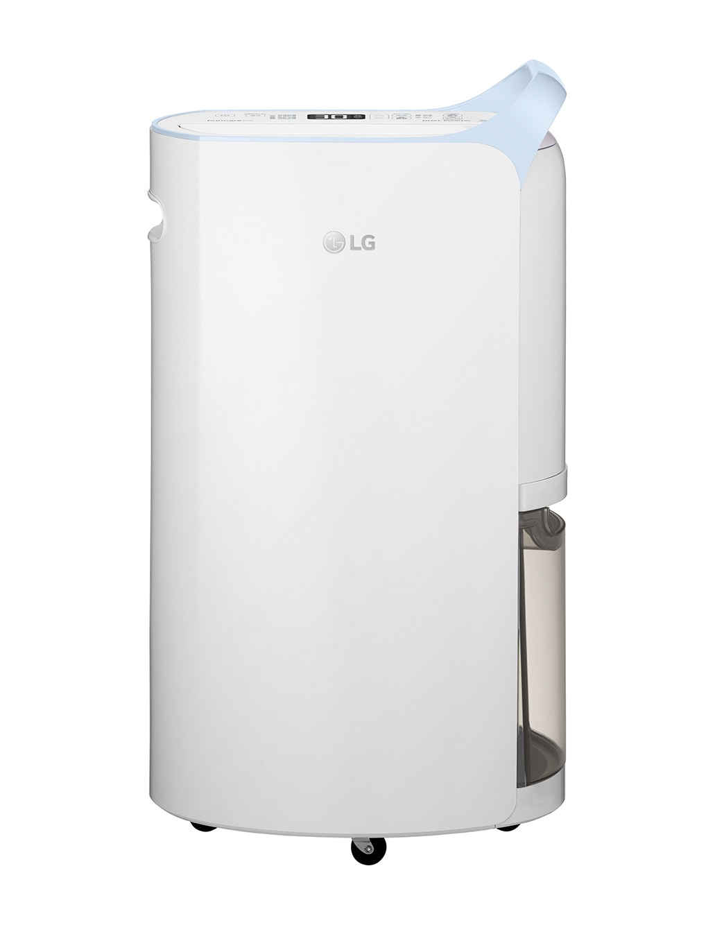 LG Wifi 除湿器 MD161QBK1 雙變頻除濕機｜16公升｜粉藍色｜WD-161QBE0 | LG TW