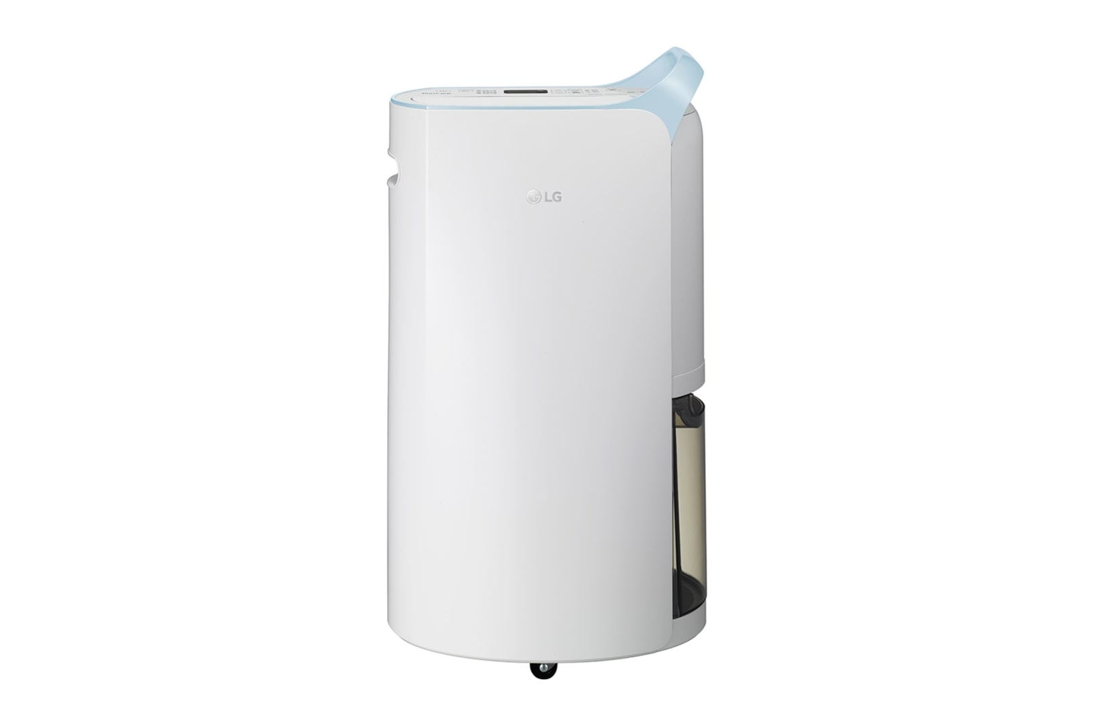 PuriCare™ WiFi變頻除濕機-粉藍/16公升(特定通路銷售) MD161QBK1 正視圖