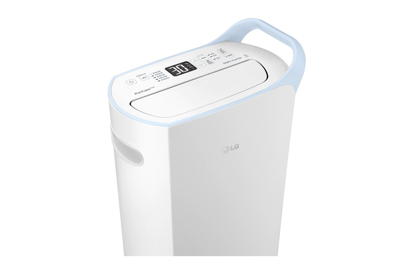 LG PuriCare™ WiFi變頻除濕機-粉藍/16公升(特定通路銷售), MD161QBK3