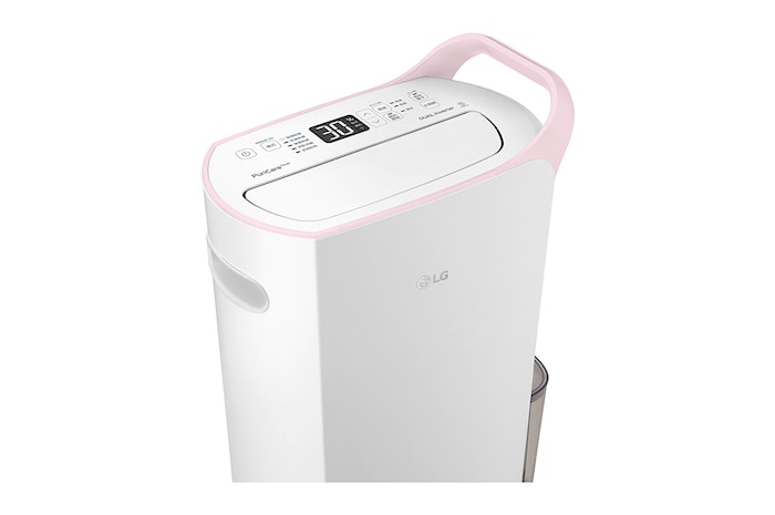LG PuriCare™ 雙變頻除濕機 - 16公升 (粉紅)  (無UVC) - 經典款, MD161QPK3