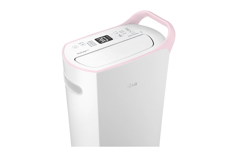 LG PuriCare™ 雙變頻除濕機 - 17公升(粉紅) -特定通路銷售, MD171QPE0