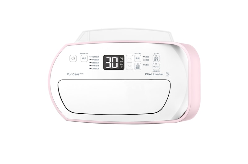 LG PuriCare™ 雙變頻除濕機 - 17公升(粉紅) -特定通路銷售, MD171QPE0