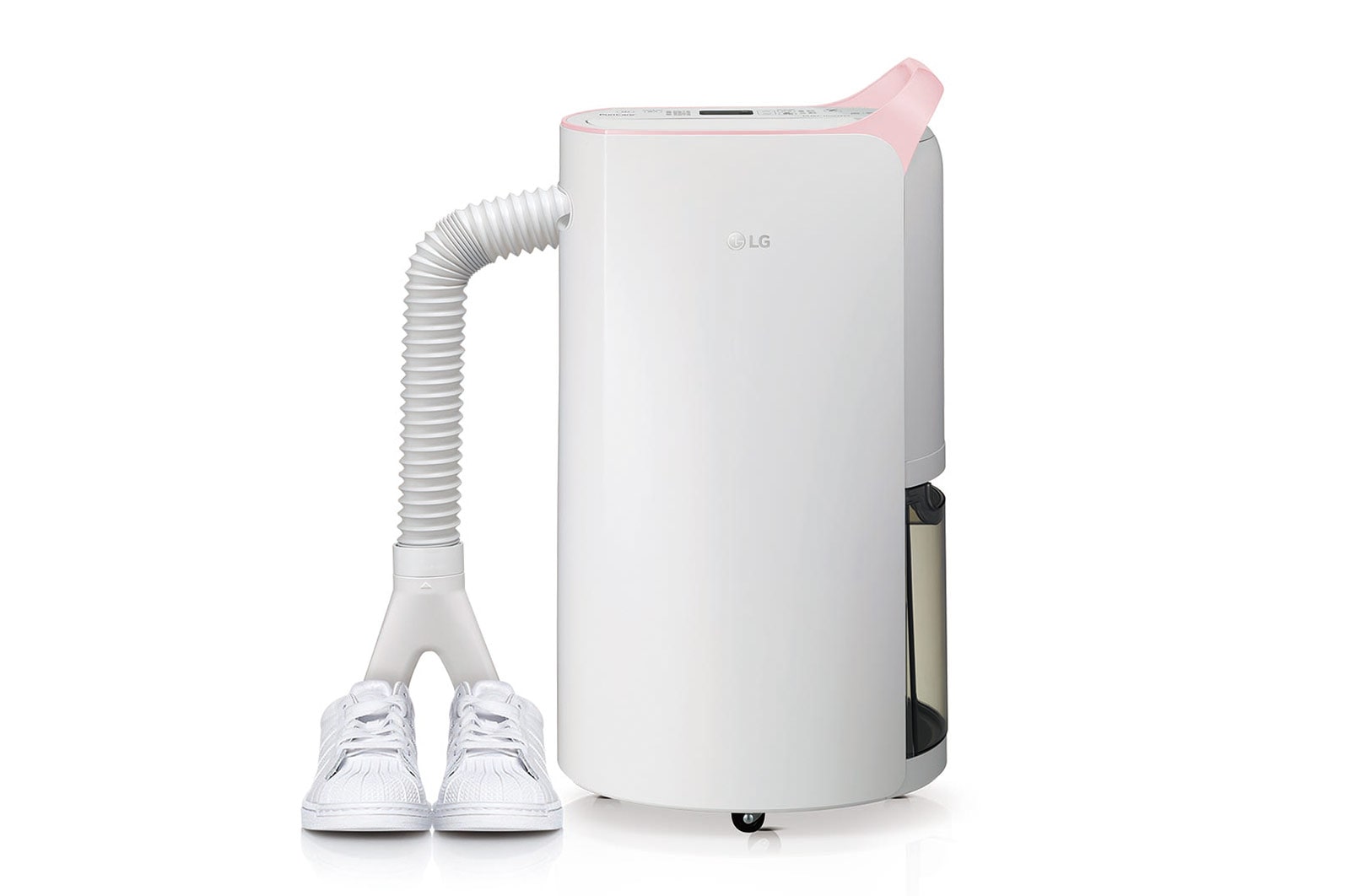 LG PuriCare™ WiFi變頻除濕機4公升水桶版-粉紅/17公升(特定通路銷售) MD171QPK1.ATT1, MD171QPK1