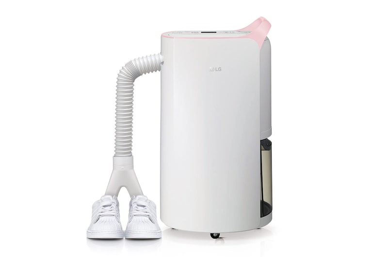 LG PuriCare™ WiFi變頻除濕機4公升水桶版-粉紅/17公升(特定通路銷售) MD171QPK1.ATT1, MD171QPK1