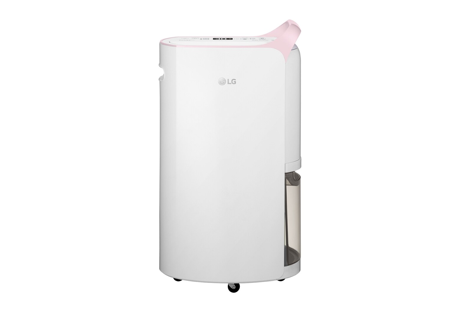 PuriCare™ WiFi變頻除濕機4公升水桶版-粉紅/17公升(特定通路銷售)  MD171QPK3 正視圖