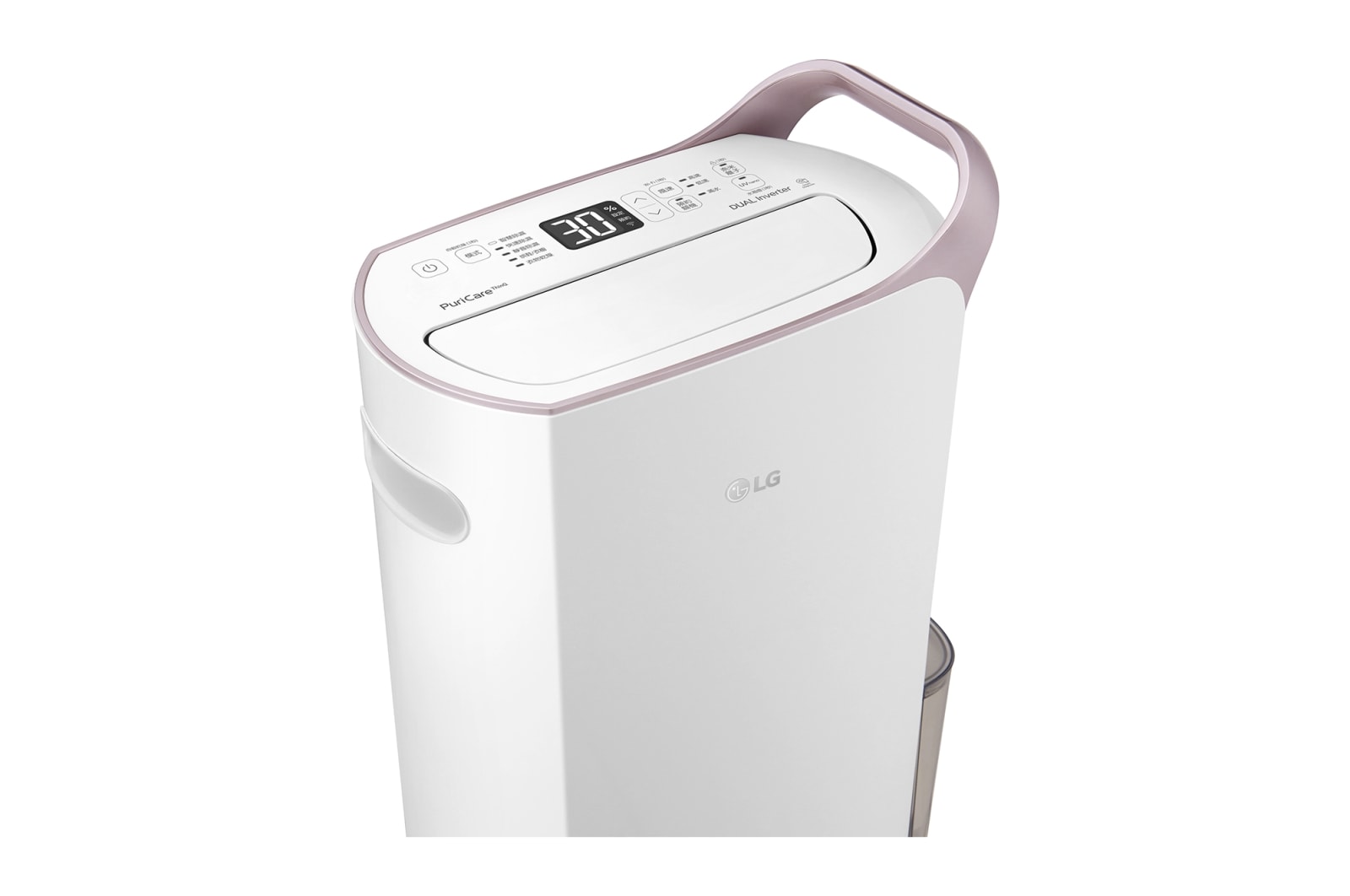 LG PuriCare™ 雙變頻除濕機 - 19公升(玫瑰金)  (特定通路販售), MD191QGE0