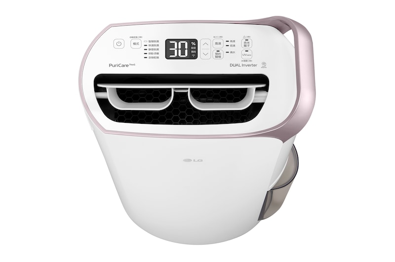 LG PuriCare™ 雙變頻除濕機 - 19公升(玫瑰金)  (特定通路販售), MD191QGE0
