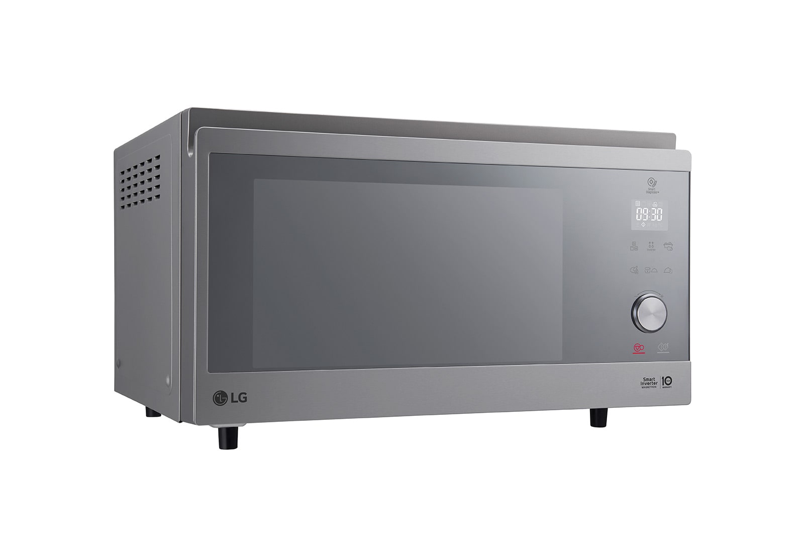 LG 39公升 NeoChef™ 智慧變頻微波爐｜典雅銀｜一機多功, MJ3965ACR