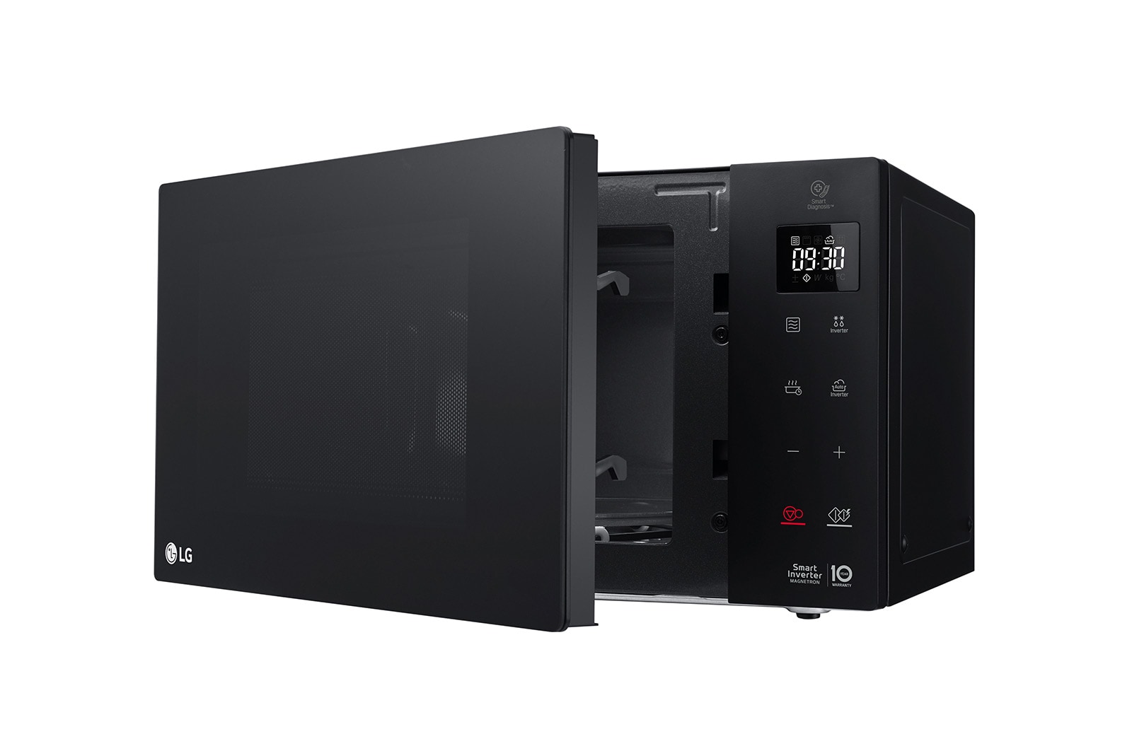 LG 25公升 NeoChef™ 智慧變頻微波爐｜尊爵黑, MS2535GIS
