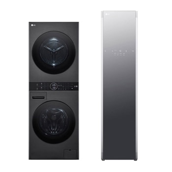 LG 衣物護理專家 特惠組 WDS1310B.E523MW 正視圖