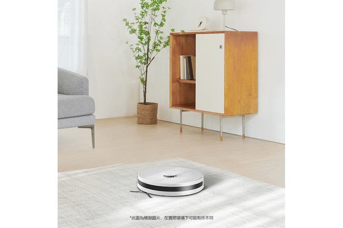 LG CordZero™ R5 濕拖掃地機器人｜雲朵白, R5-PROPLUS1