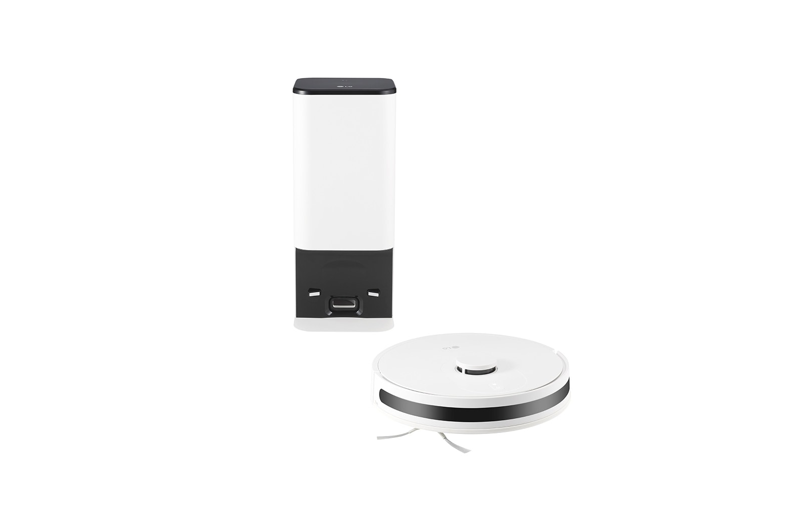 LG CordZero™ R5T 濕拖掃地機器人｜雲朵白｜自動除塵, R5ULTIMATE1