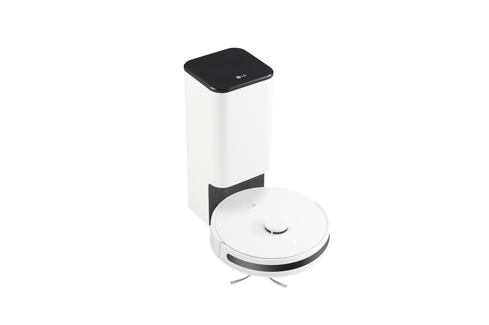 LG CordZero™ R5T 濕拖掃地機器人｜雲朵白｜自動除塵, R5ULTIMATE1