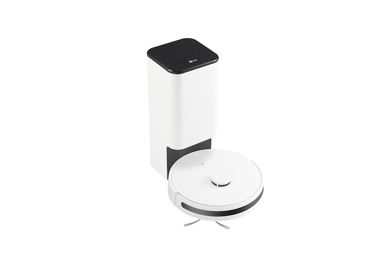 LG CordZero™ R5T 濕拖掃地機器人｜雲朵白｜自動除塵, R5ULTIMATE1