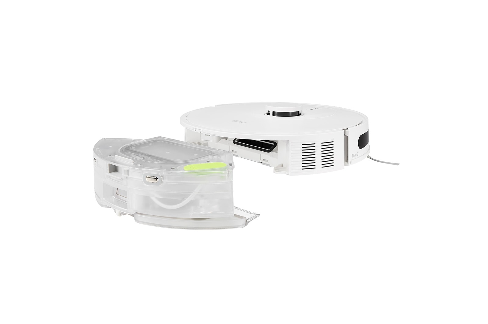 LG CordZero™ R5T 濕拖掃地機器人｜雲朵白｜自動除塵, R5ULTIMATE1