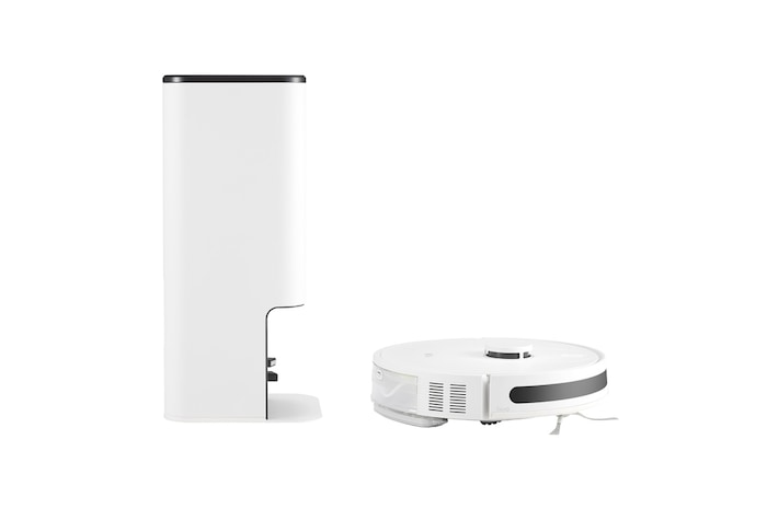 LG CordZero™ R5T 濕拖掃地機器人｜雲朵白｜自動除塵, R5ULTIMATE1