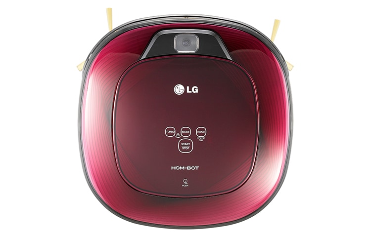 LG 雙眼小精靈 清潔機器人 好正款 / 紫色 VR64701LVM 正視圖