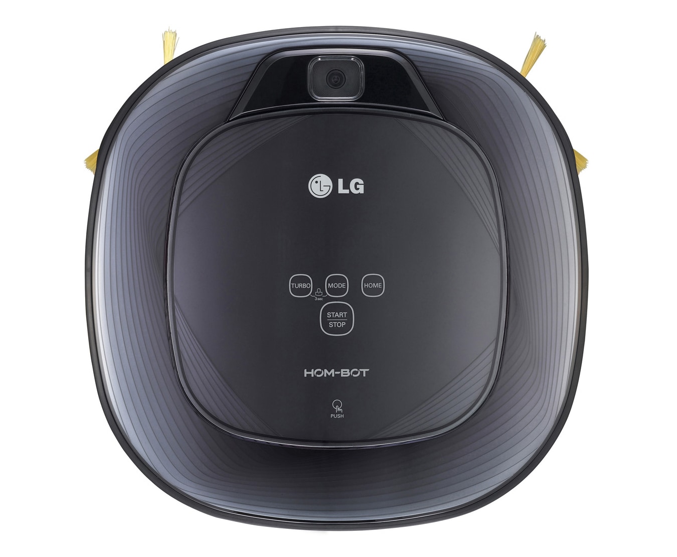 LG 雙眼小精靈 清潔機器人 好正款 / 灰色 VR64703LVM 正視圖