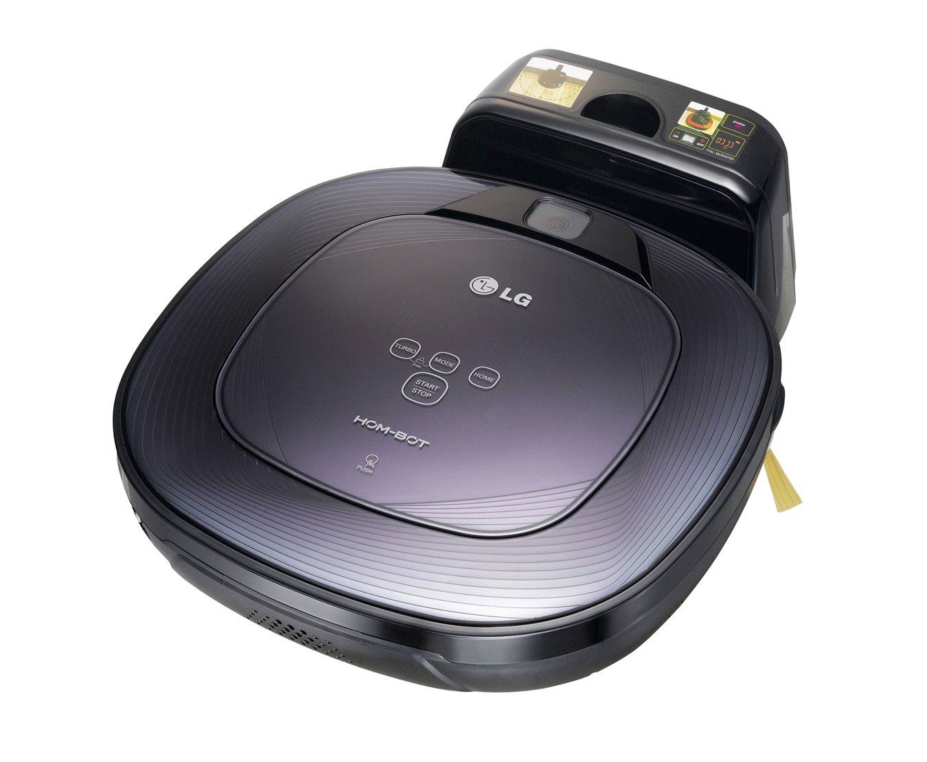 LG 雙眼小精靈 清潔機器人 好正款 / 灰色, VR64703LVM
