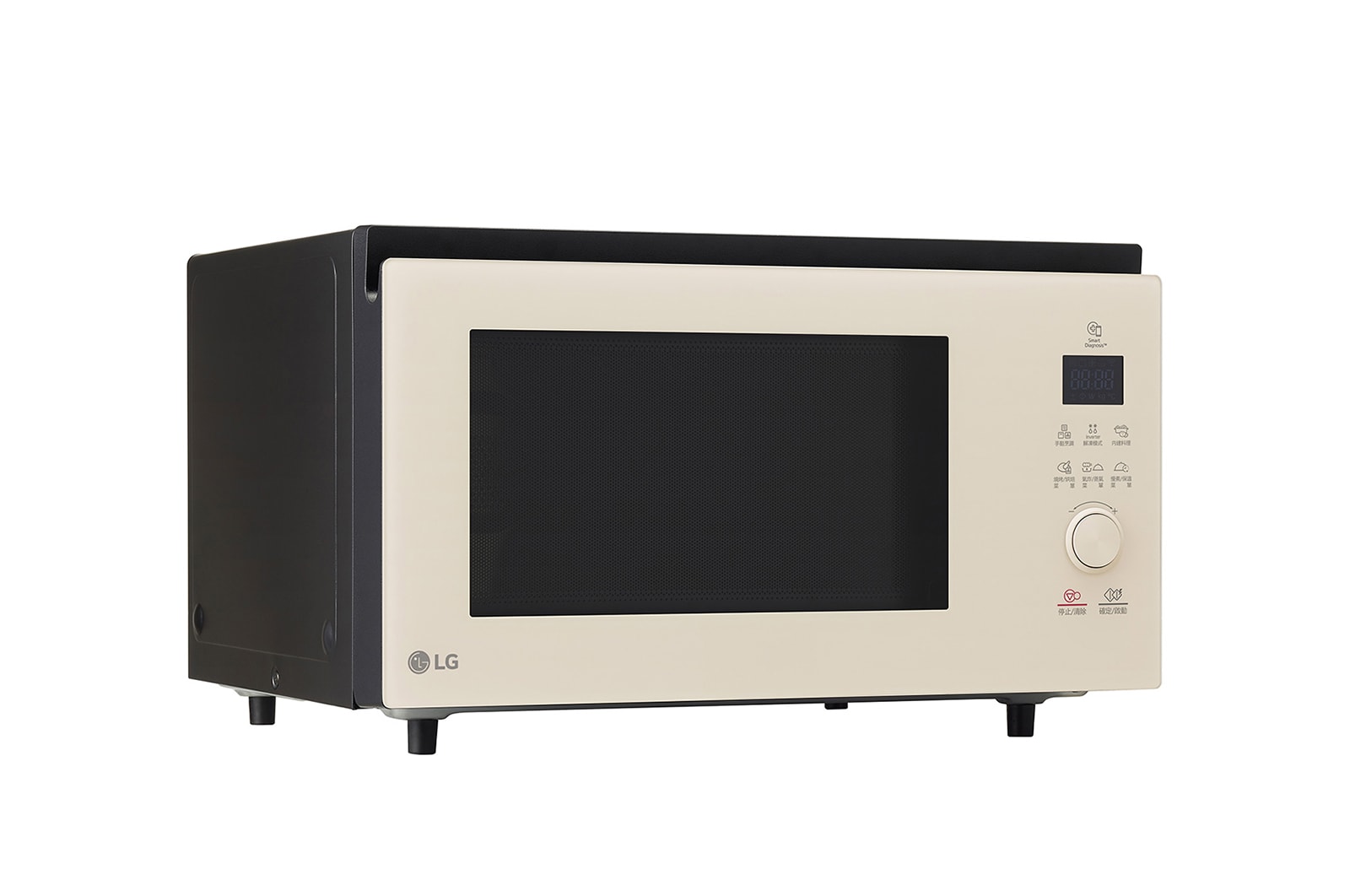 LG 39公升 NeoChef™Objet Collection<sup>®</sup>  智慧變頻微波爐｜雪霧白｜一機多功, MJ3965BCP