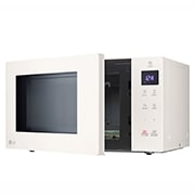 LG 25公升 NeoChef™Objet Collection<sup>®</sup>  智慧變頻微波爐｜冰瓷白, MS2535GIK