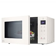 LG 25公升 NeoChef™Objet Collection<sup>®</sup>  智慧變頻微波爐｜冰瓷白, MS2535GIK