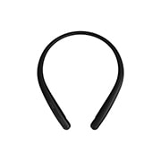 LG TONE Style 頸掛式藍牙耳機 - 霧面黑 HBS-SL5 正視圖