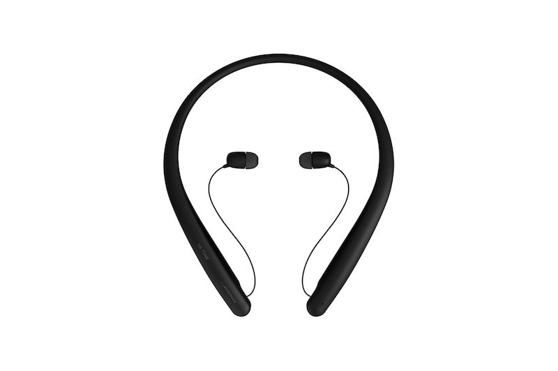 LG TONE Style 頸掛式藍牙耳機 - 霧面黑, HBS-SL5