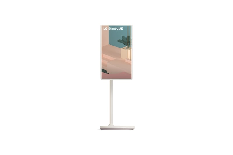 LG ﻿StanbyME 閨蜜機 無線可移式觸控螢幕, 27ART10AKPL