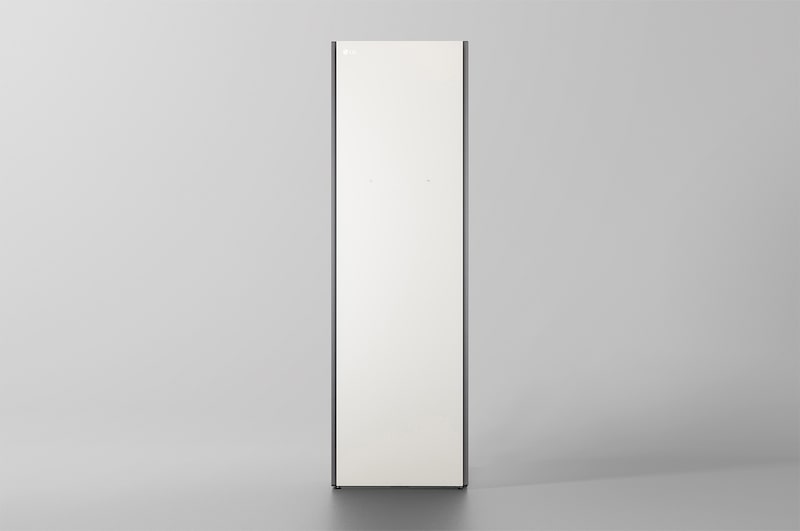 LG Styler<sup>®</sup>蒸氣電子衣櫥|Objet Collection (容量加大款) - 雪霧白, B723OB