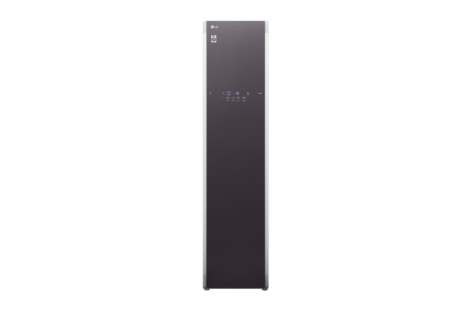  WiFi Styler 蒸氣電子衣櫥 墨石灰 E523CW 正視圖