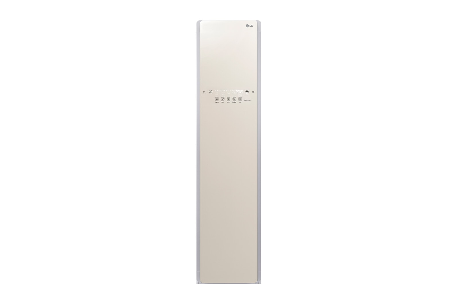 三件組 Styler<sup>®</sup>蒸氣電子衣櫥&#xff5c;亞麻紋象牙白 E523IR 正視圖