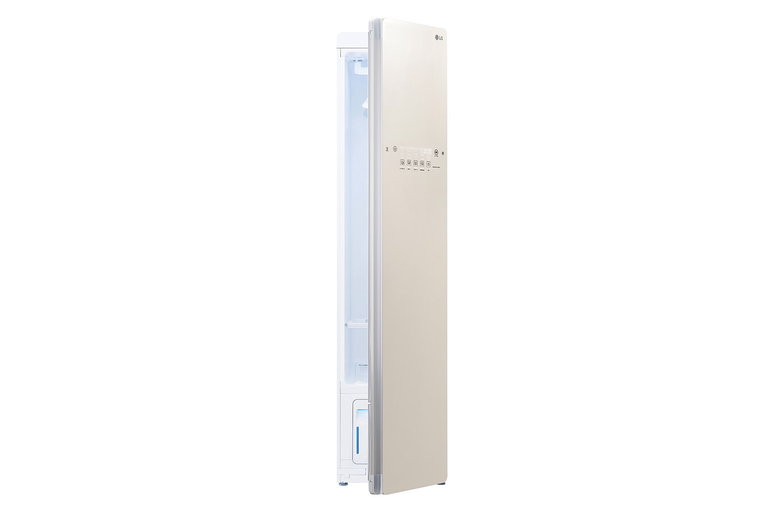 LG 三件組 Styler<sup>®</sup>蒸氣電子衣櫥｜亞麻紋象牙白, E523IR