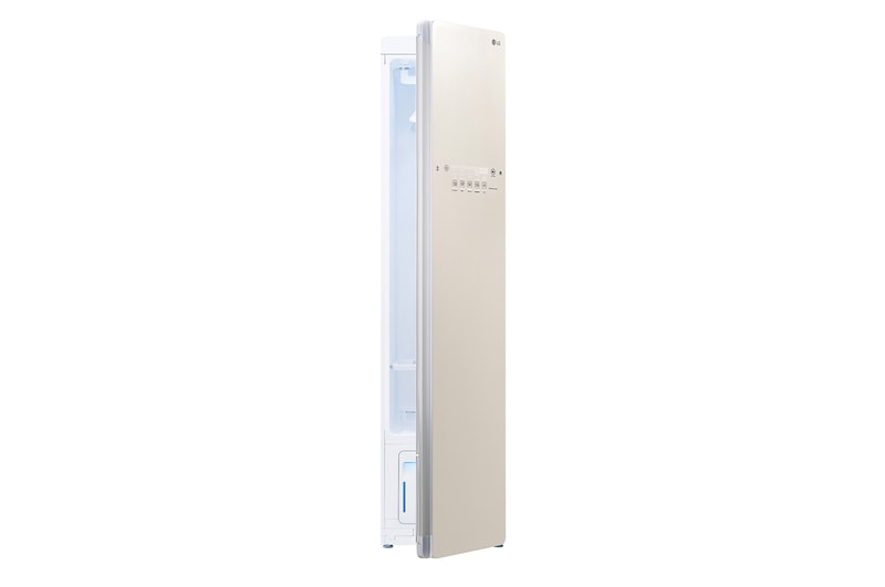LG 三件組 Styler<sup>®</sup>蒸氣電子衣櫥｜亞麻紋象牙白, E523IR