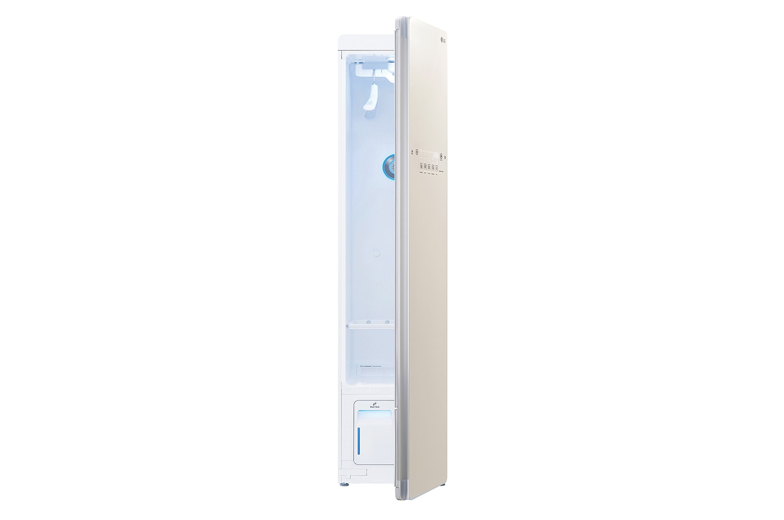 LG 三件組 Styler<sup>®</sup>蒸氣電子衣櫥｜亞麻紋象牙白, E523IR