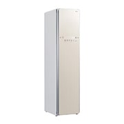 LG 三件組 Styler<sup>®</sup>蒸氣電子衣櫥｜亞麻紋象牙白, E523IR