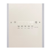 LG 三件組 Styler<sup>®</sup>蒸氣電子衣櫥｜亞麻紋象牙白, E523IR