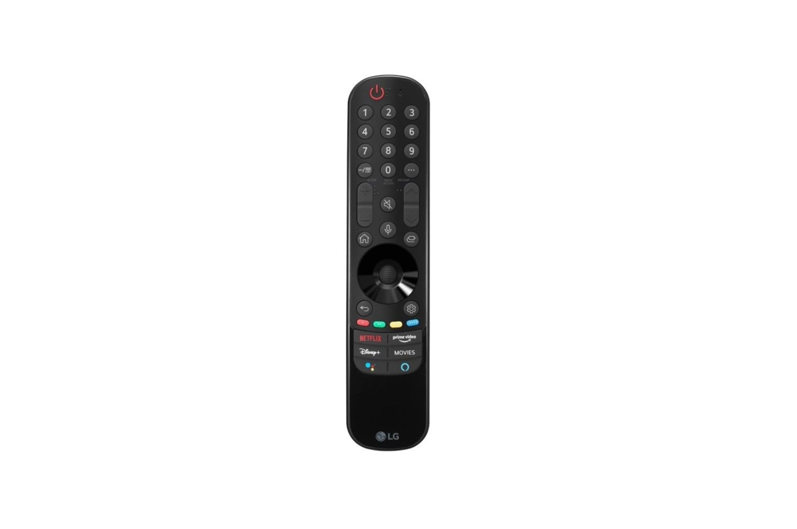 這是 2021 系列電視 Magic Remote 搖控器