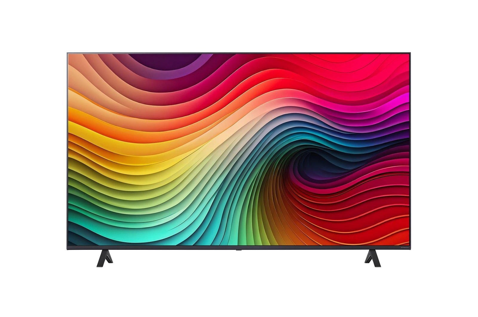 LG NanoCell 電視 NANO81 的前視圖