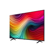 LG NanoCell 電視 NANO81 的微角度左側視圖