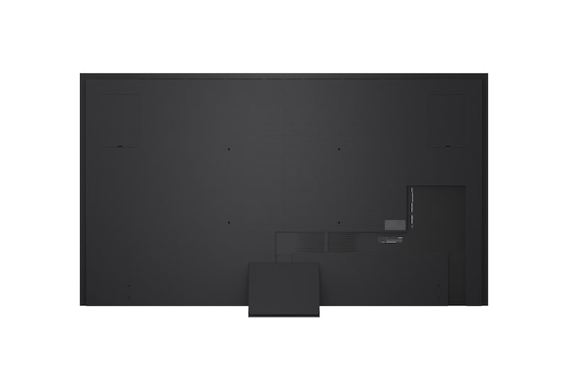 LG QNED evo QNED86 電視的後視圖