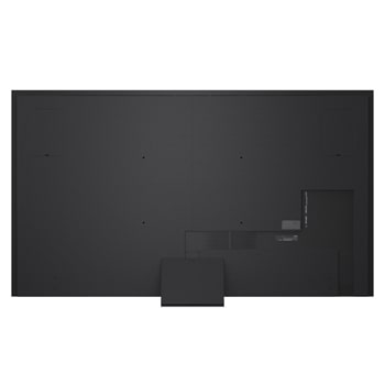 LG QNED evo QNED86 電視的後視圖