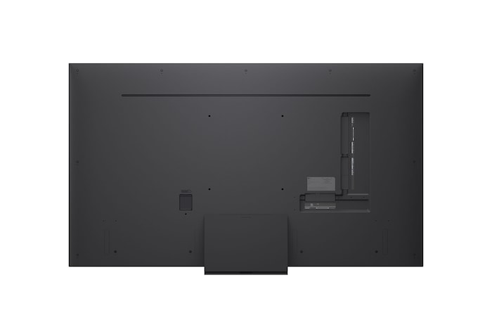 LG QNED evo QNED86 電視的後視圖