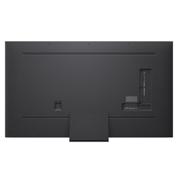 LG QNED evo QNED86 電視的後視圖