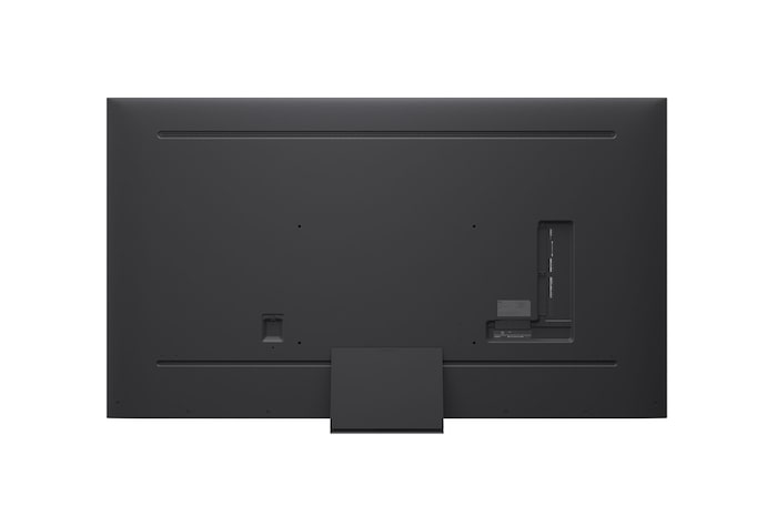 LG QNED evo QNED86 電視的後視圖
