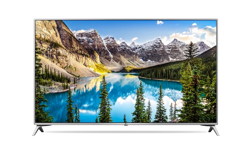 Front view of LG 60型 UHD 4K 電視 60UJ651T