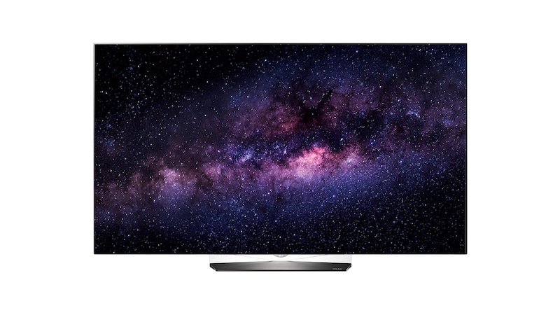 Front view of LG OLED TV 4K OLED65B6T